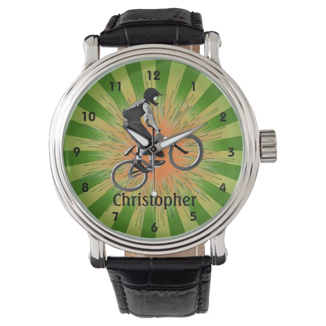 Customisable Extreme Biker Design Watch (Front)