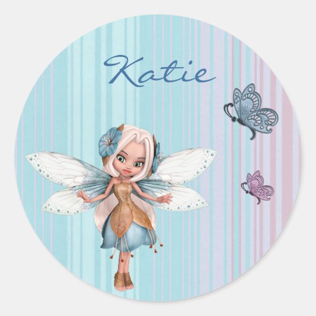 Customisable fairy stickers (Front)
