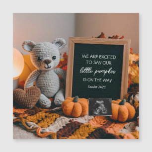 Customisable fallFall Pregnancy Announcement 