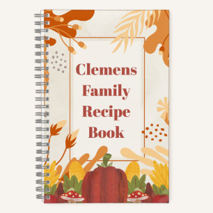 Customisable Family Recipe Notebook
