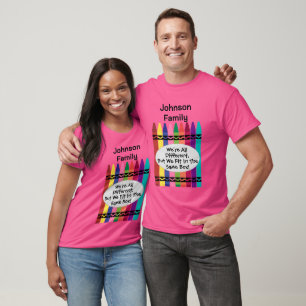 Customisable Family Reunion Tee Shirt