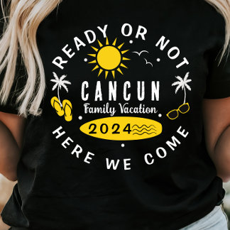 Customisable Family Vacation T-shirt