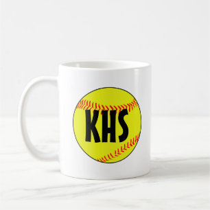 Customisable Fastpitch Softball Coffee Mug