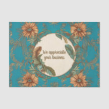 Customisable Feathers Tissue Wrapping Paper