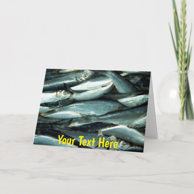 Customisable Fish Card (Front)