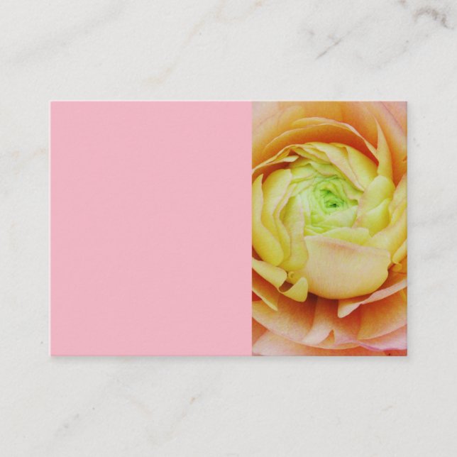 Customisable Floral Business Card (Front)