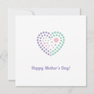 Customisable Floral Devotion Card