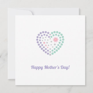 Customisable Floral Devotion Card