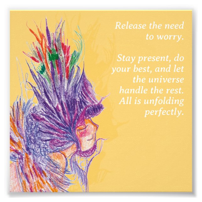 Customisable Flower Fairy Photo Enlargement (Front)