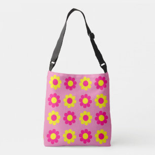 Customisable Flower Power Crossbody Bag