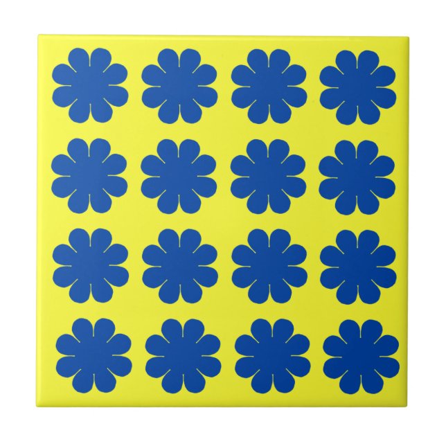 Customisable Flower Power Tile (Front)