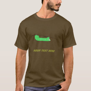 Customisable Flying CH-47 Chinook Transport Copter T-Shirt