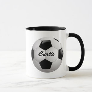 Customisable Football Soccer Ball Mug