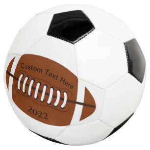 Customisable Football~Soccerball Soccer Ball
