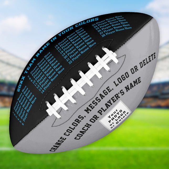 Customisable Football, YOUR COLORS, LOGO and TEXT Football (Creator Uploaded)