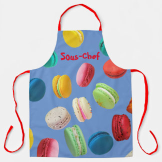 Customisable 'French Macarons' Apron
