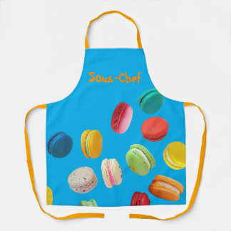 Customisable 'French Macarons' Apron