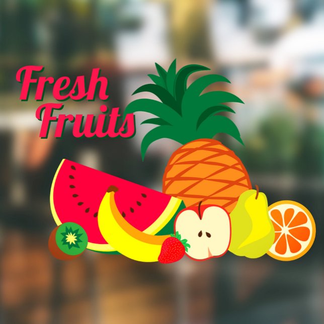 Customisable Fresh Fruits Store Market Business (Creator Uploaded)