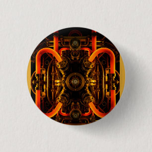 Customisable Frisbee – Fun Outdoor Game for All Ag 3 Cm Round Badge
