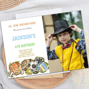 Customisable Fun Party Invitations for Kids