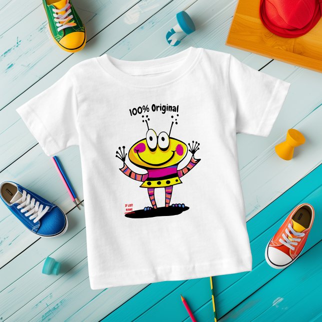 Customisable Funny Alien Kids T-Shirt (Creator Uploaded)