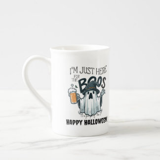Customisable Funny Halloween beer drinkware Bone China Mug
