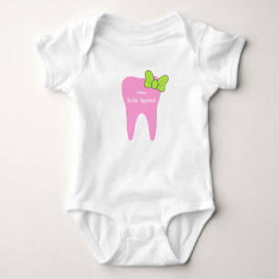 Customisable "Future Dental Hygienist" Baby Outfit Baby Bodysuit