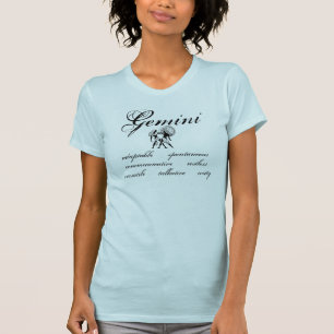 Customisable Gemini traits Greek-style Zodiac T-Shirt