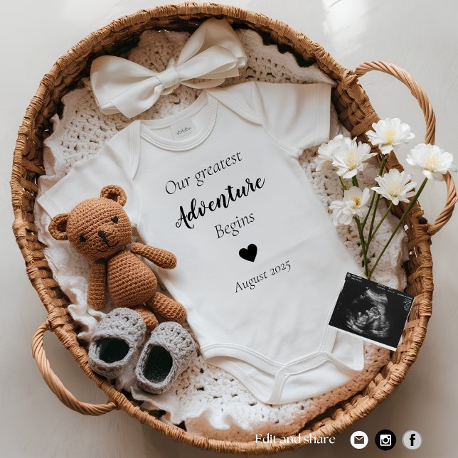 Customisable Gender-Neutral Pregnancy Announcement (Creator Uploaded)