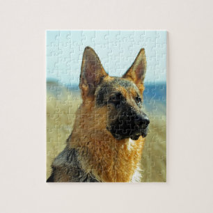 Customisable German Shepherd Dog Jigsaw Puzzle
