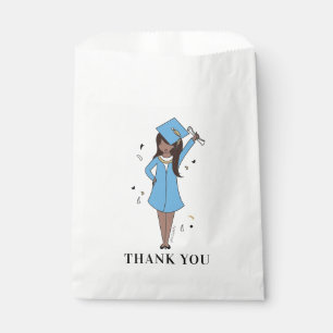 Customisable Girl Avatar   High School Graduation  Favour Bags