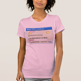 Customisable - Girl Loading T-Shirt