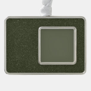 Customisable Glitter Border Framed Ornament