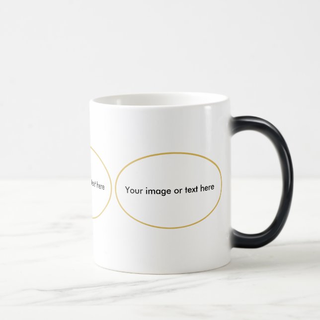 Customisable Golden Frame Mug (Right)