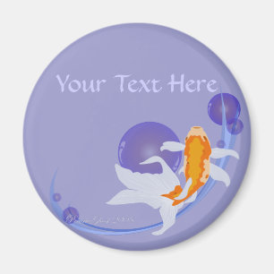 Customisable Goldfish Magnet