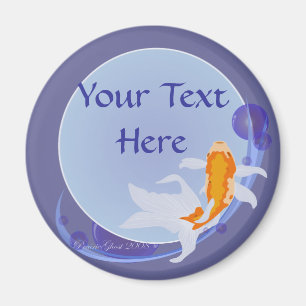 Customisable Goldfish Magnet 2