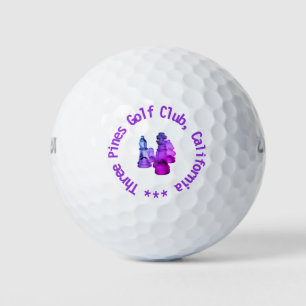 Customisable Golf Ball Chess Image