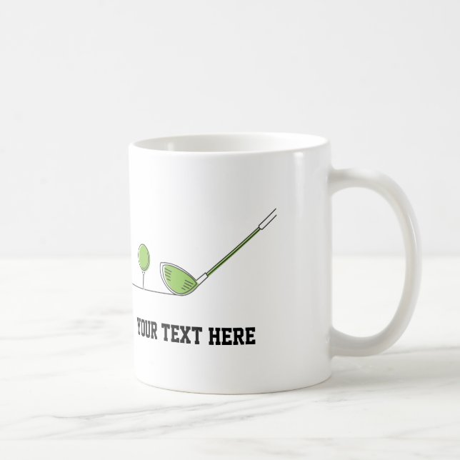 Customisable Golf Lovers Mug (Right)