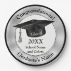 Customisable Graduation Paper Plates