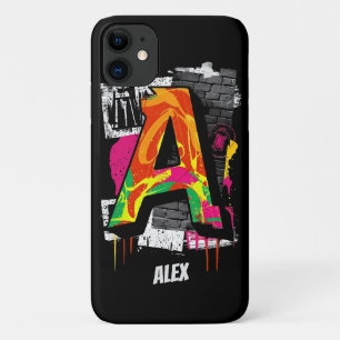 Customisable Graffiti Style Letter "A" Graphic Case-Mate iPhone Case