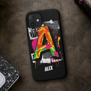 Customisable Graffiti Style Letter "A" Graphic Case-Mate iPhone Case