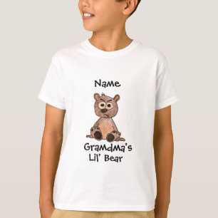 Customisable Grandma's "Lil' Bear" T-Shirt