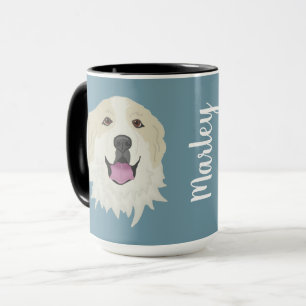 Customisable Great Pyrenees Badger Markings Mug