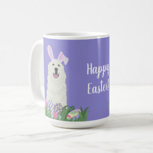 Customisable Great Pyrenees Easter Coffee Mug