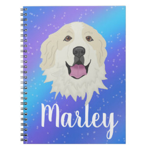 Customisable Great Pyrenees  Notebook
