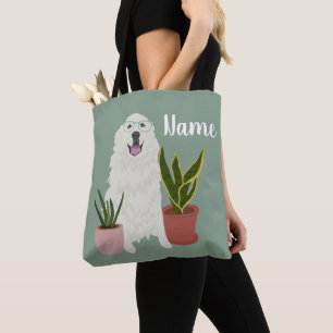 Customisable Great Pyrenees Tote Bag