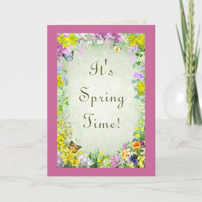 Customisable Greeting Card (Front)