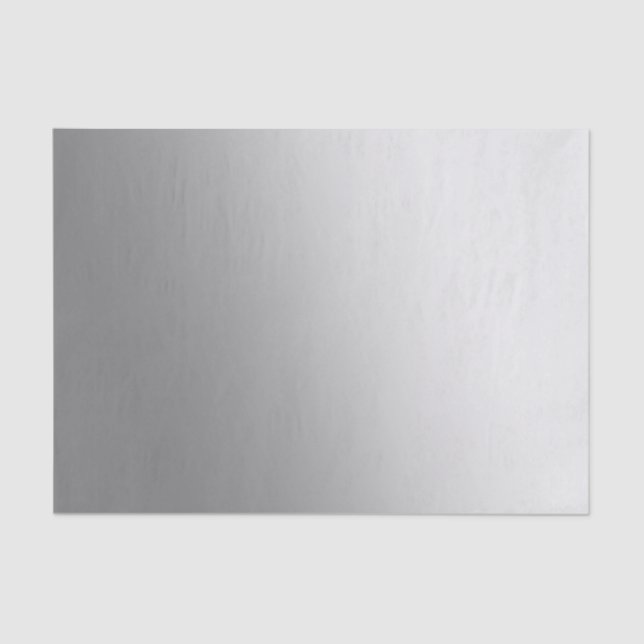 Customisable Grey and White Gradient Tissue Paper (Front)