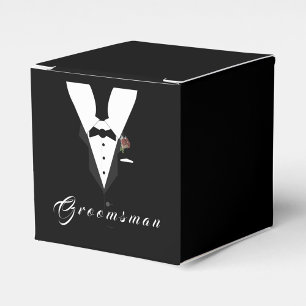 Customisable Groomsman Favour Box