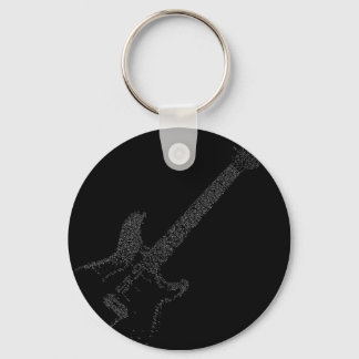 Customisable Guitar Keychain